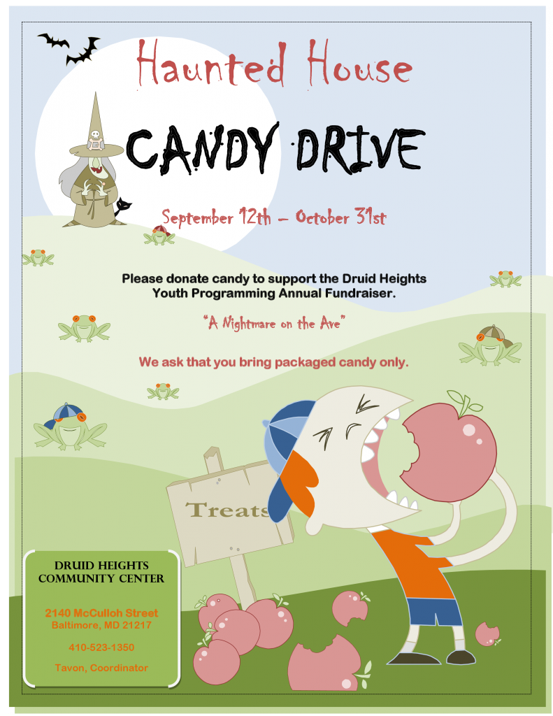 Haunted House Candy Drive 2014