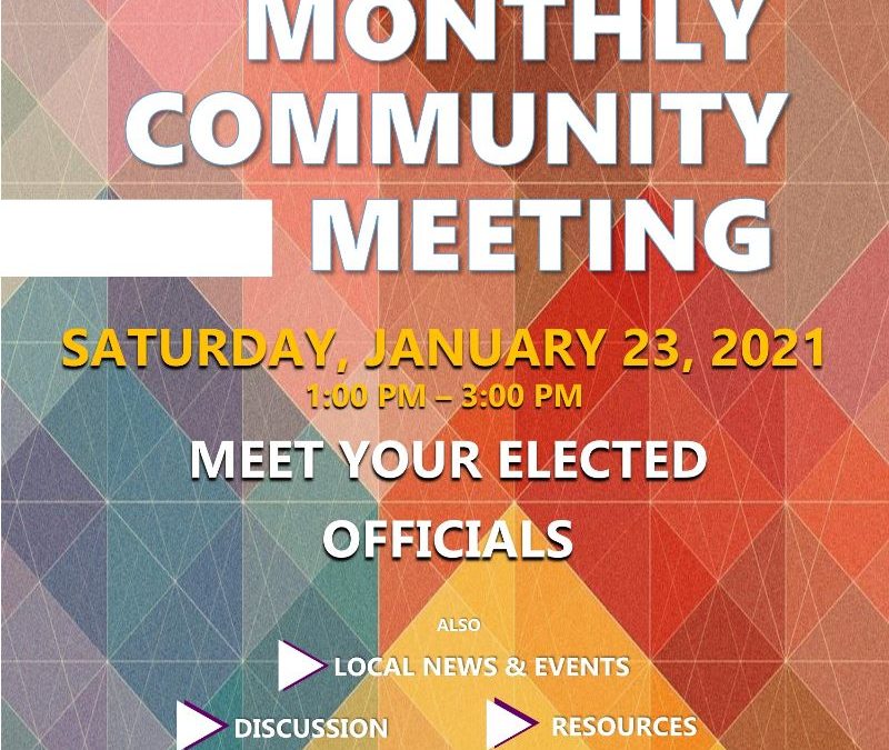 January’s Community Meeting